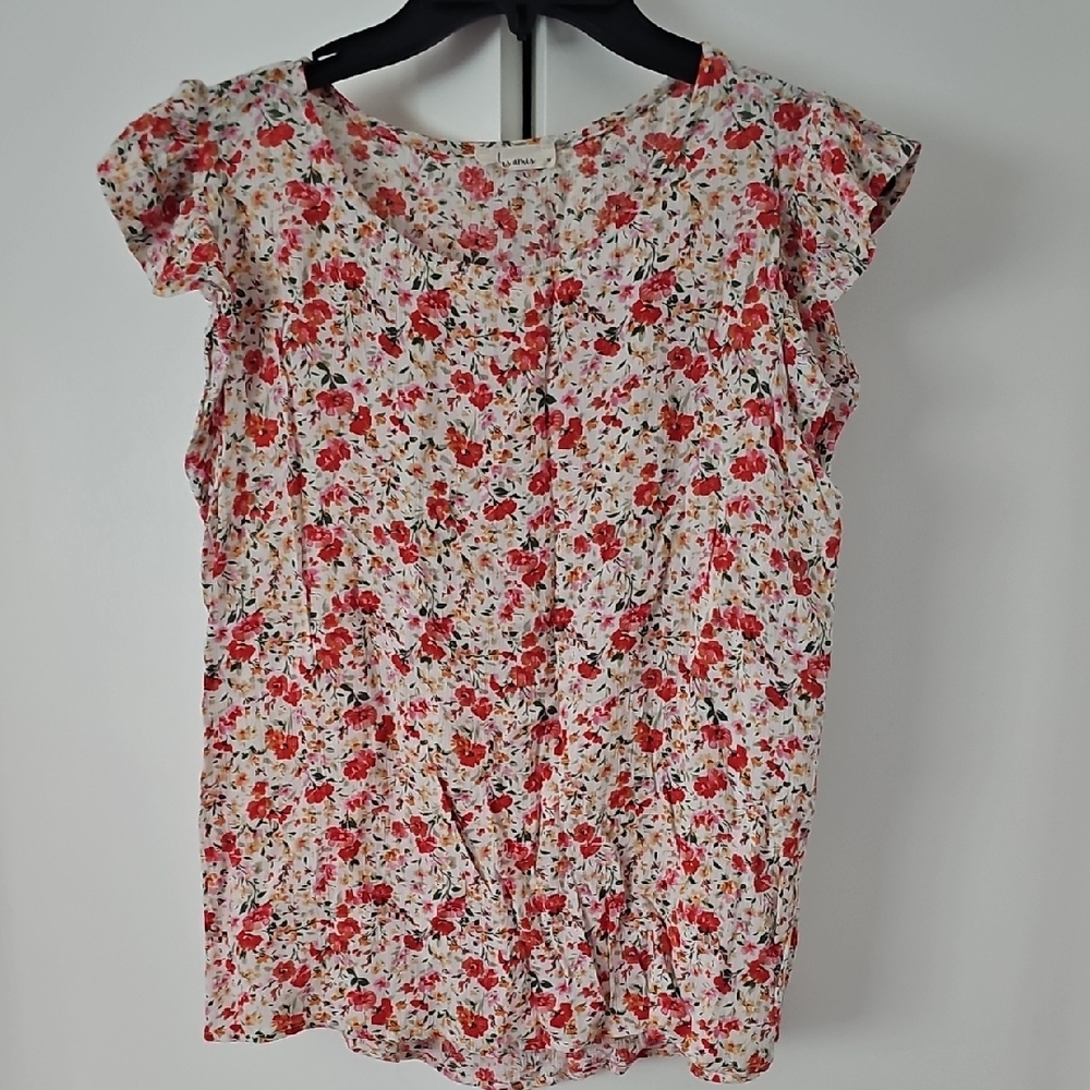 Floral Print Women's Top